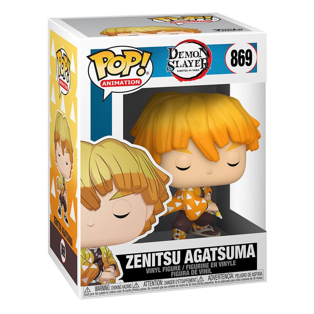 POP! ANIMATION #869 DEMON SLAYER PVC ZENITSU AGATSUMA