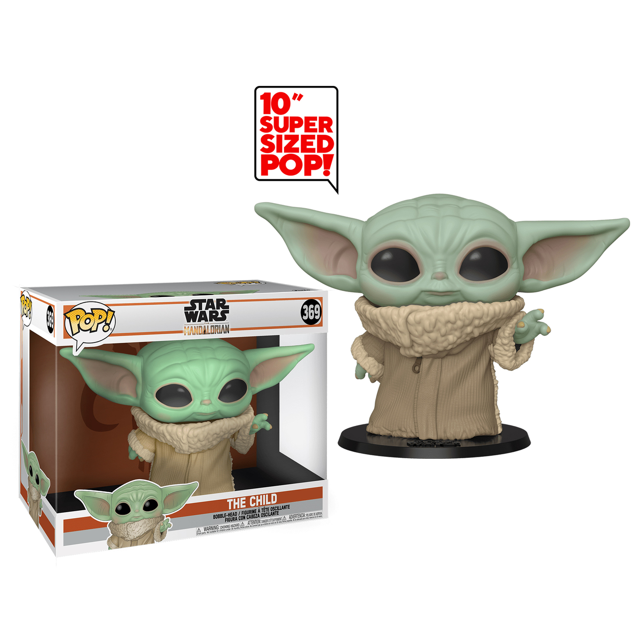 POP! STAR WARS #369 PVC MANDALORIAN THE CHILD 25CM