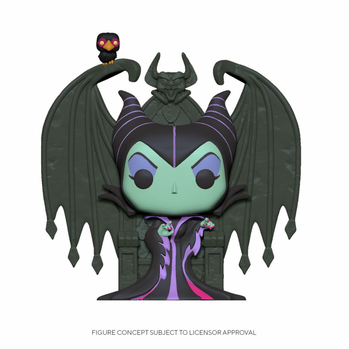 POP! DISNEY #784 DELUXE MOVIES VINYL FIGURE MALEFICENT ON THRONE