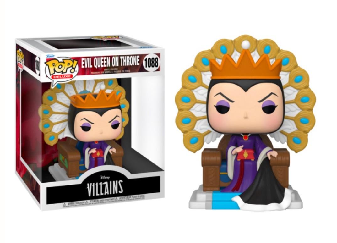POP! DELUXE #1088 DISNEY VILLAINS PVC EVIL QUEEN ON THRONE