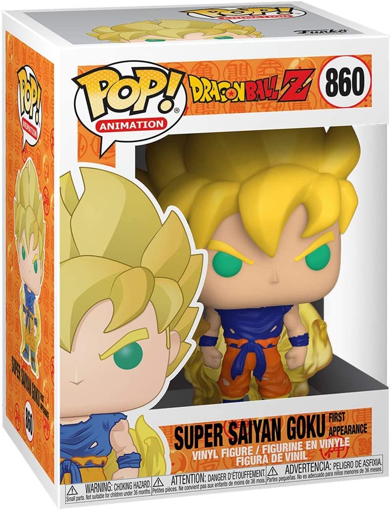 POP! ANIMATION #860 DRAGONBALL Z PVC SS GOKU (FIRST APPEARANCE) LTD