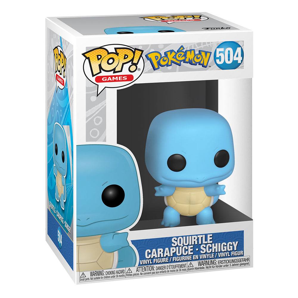 POP! GAMES #504 PVC POKEMON SQUIRTLE