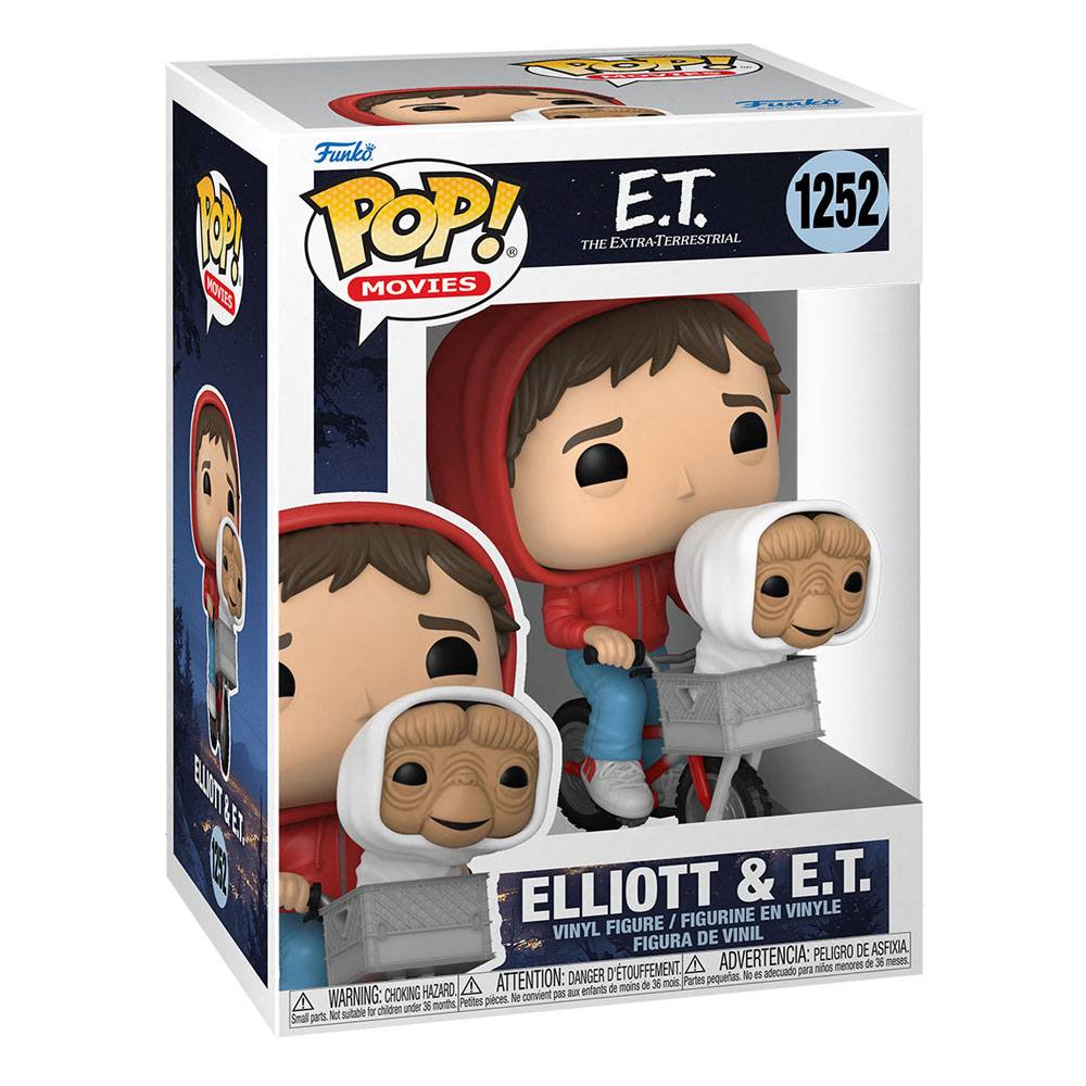 POP! MOVIES #1252 ELLIOTT W/E.T. IN BASKET 40TH ANNIVERSARY