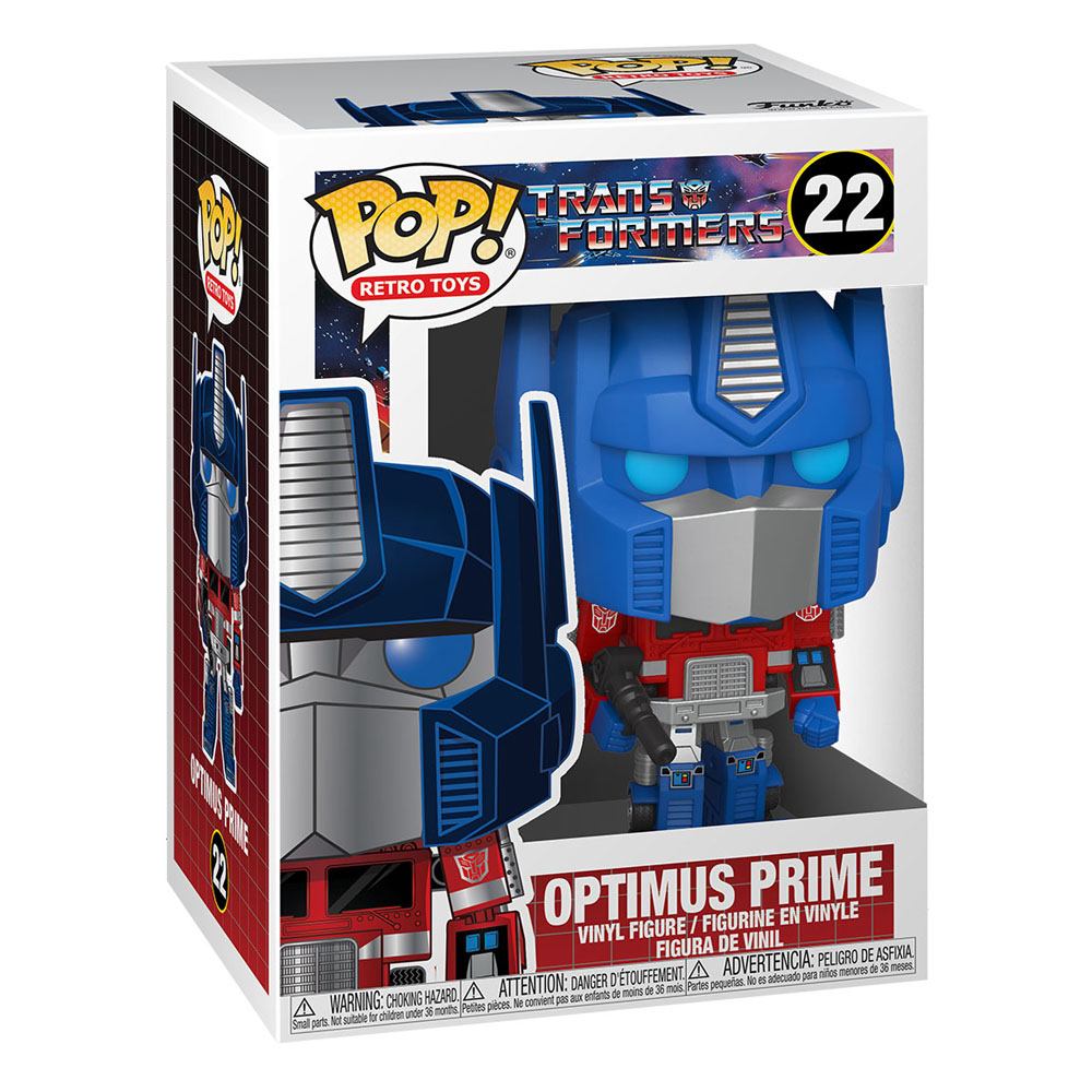 POP RETRO TOYS #022 PVC TRANSFORMERS OPTIMUS PRIME