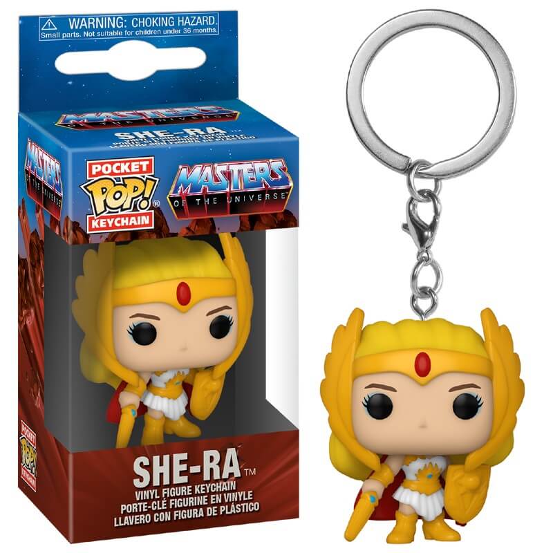 POCKET POP! KEYCHAIN MASTERS OF THE UNIVERSE SHE-RA