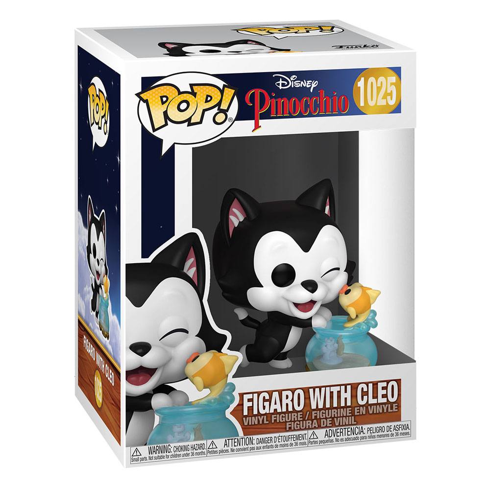 POP! DISNEY #1025 PVC PINOCCHIO FIGARO W/CLEO