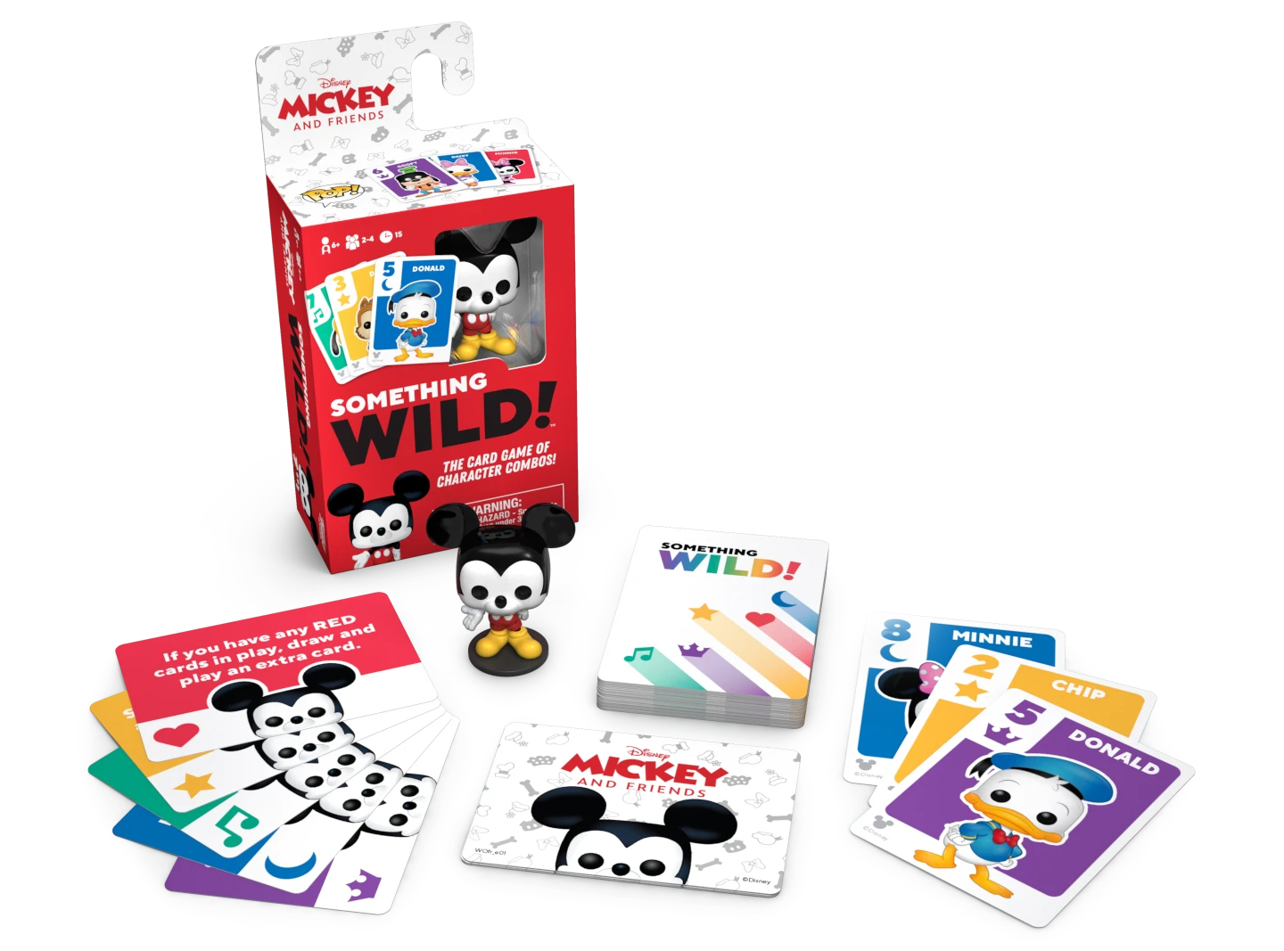 DISNEY MICKEY & FRIENDS CARD GAME SOMETHING WILD!