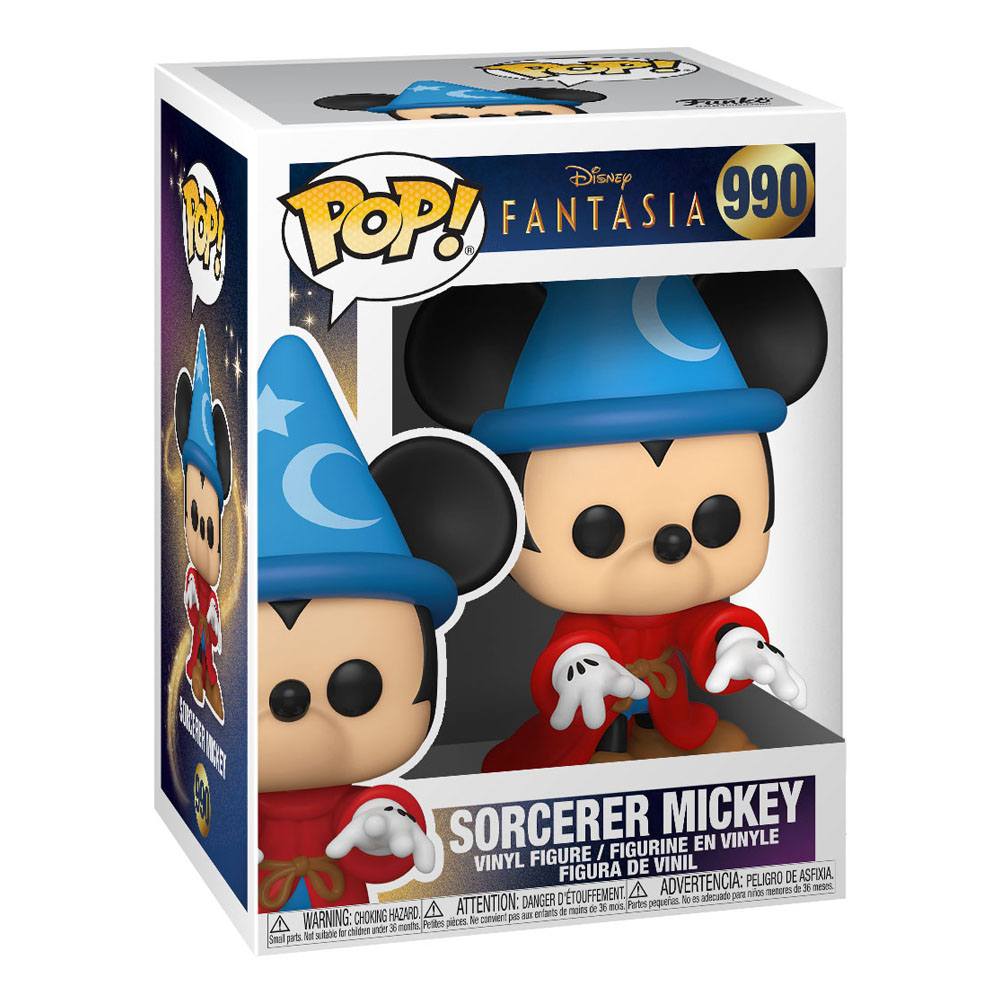 POP! DISNEY #990 PVC FANTASIA SORCERER MICKEY