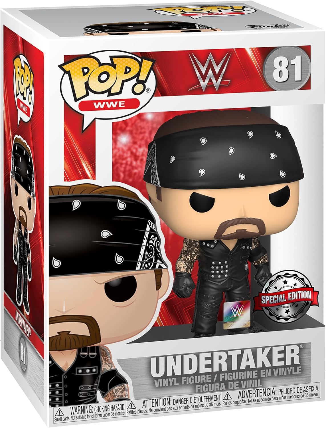 POP! WWE #081 PVC BONEYARD UNDERTAKER