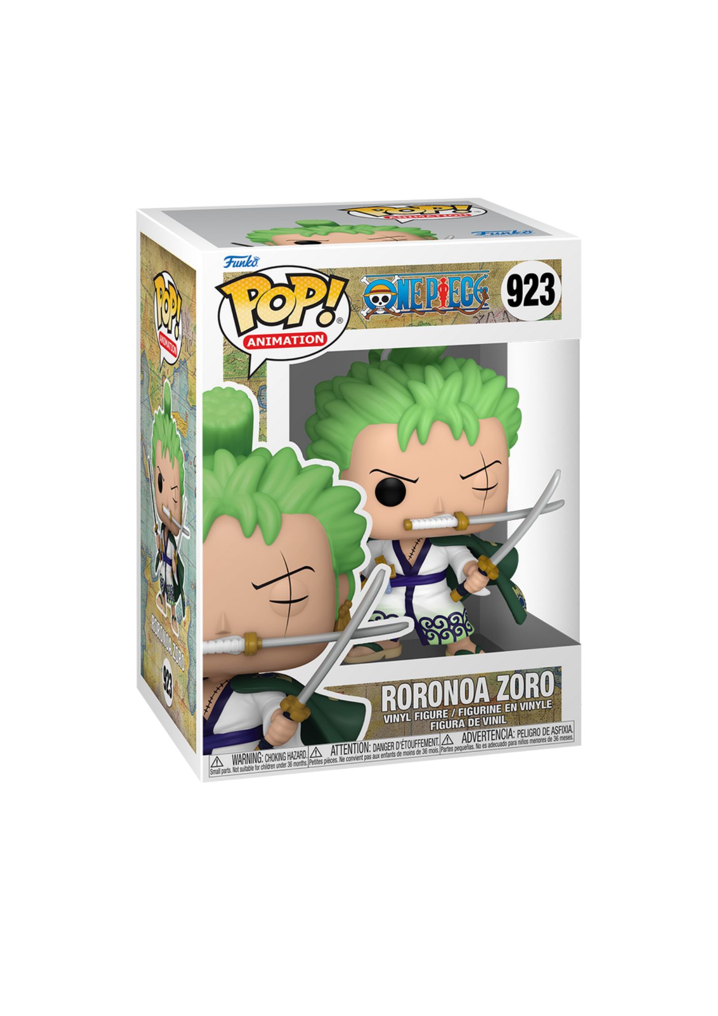 POP! ANIMATION #923 PVC ONE PIECE RORONOA ZORO