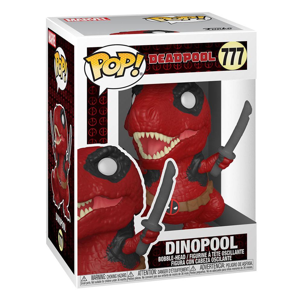 POP! MARVEL #777 PVC BOBBLE HEAD DEADPOOL DINOPOOL