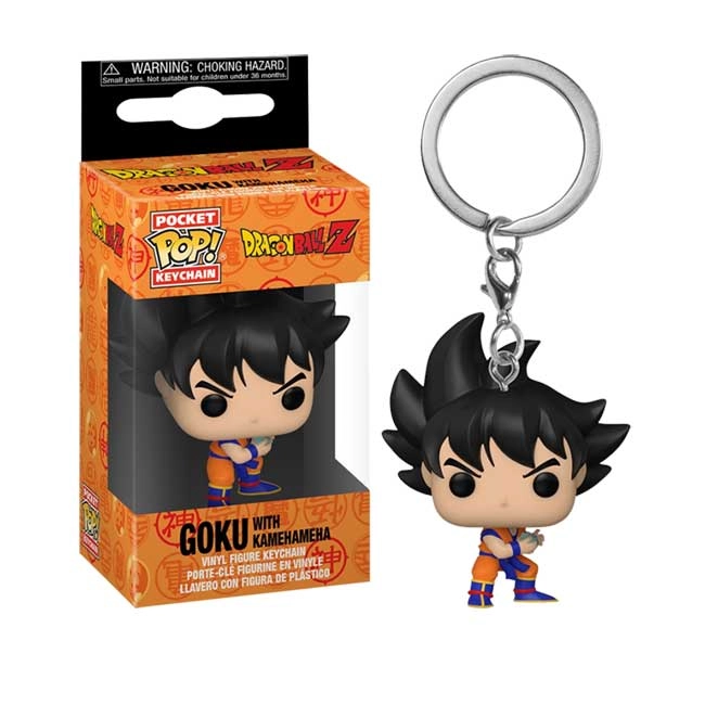 POCKET POP! KEYCHAIN DRAGONBALL GOKU W/KAMEHAMEHA