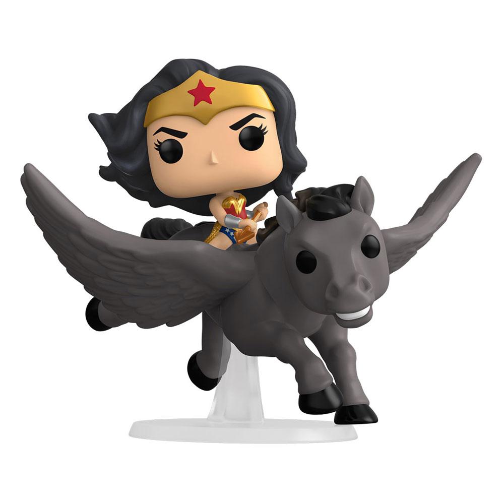 POP! RIDES #280 VINYL FIGURE WONDER WOMAN 80TH ON PEGASUS 15 CM