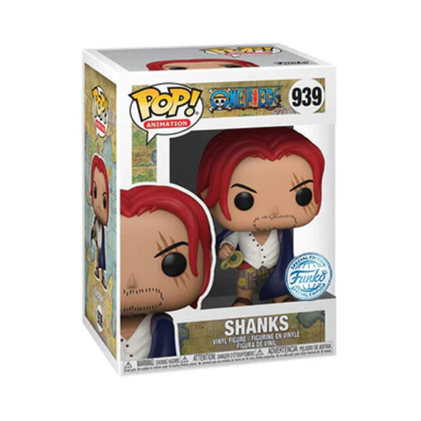 POP! ANIMATION #939 PVC ONE PIECE SHANKS SE