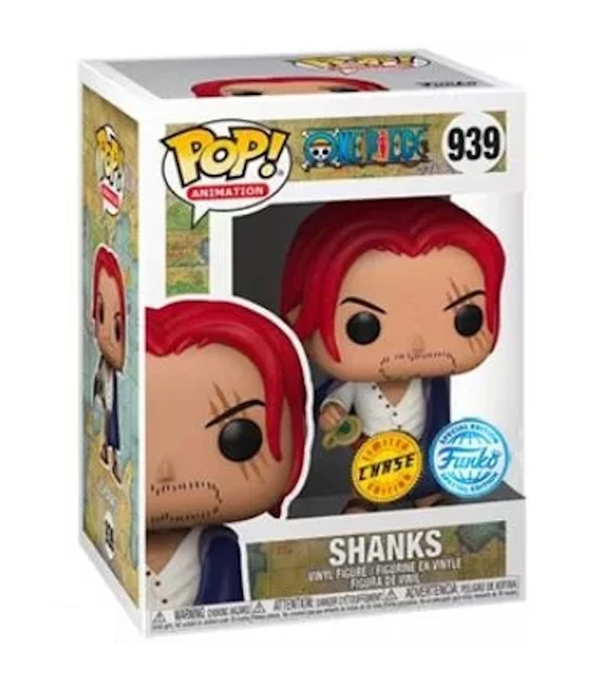 POP! ANIMATION #939 PVC ONE PIECE SHANKS SE CHASE