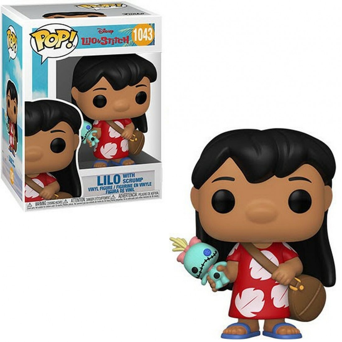 POP! DISNEY #1043 PVC LILO & STITCH LILO W/SCRUMP