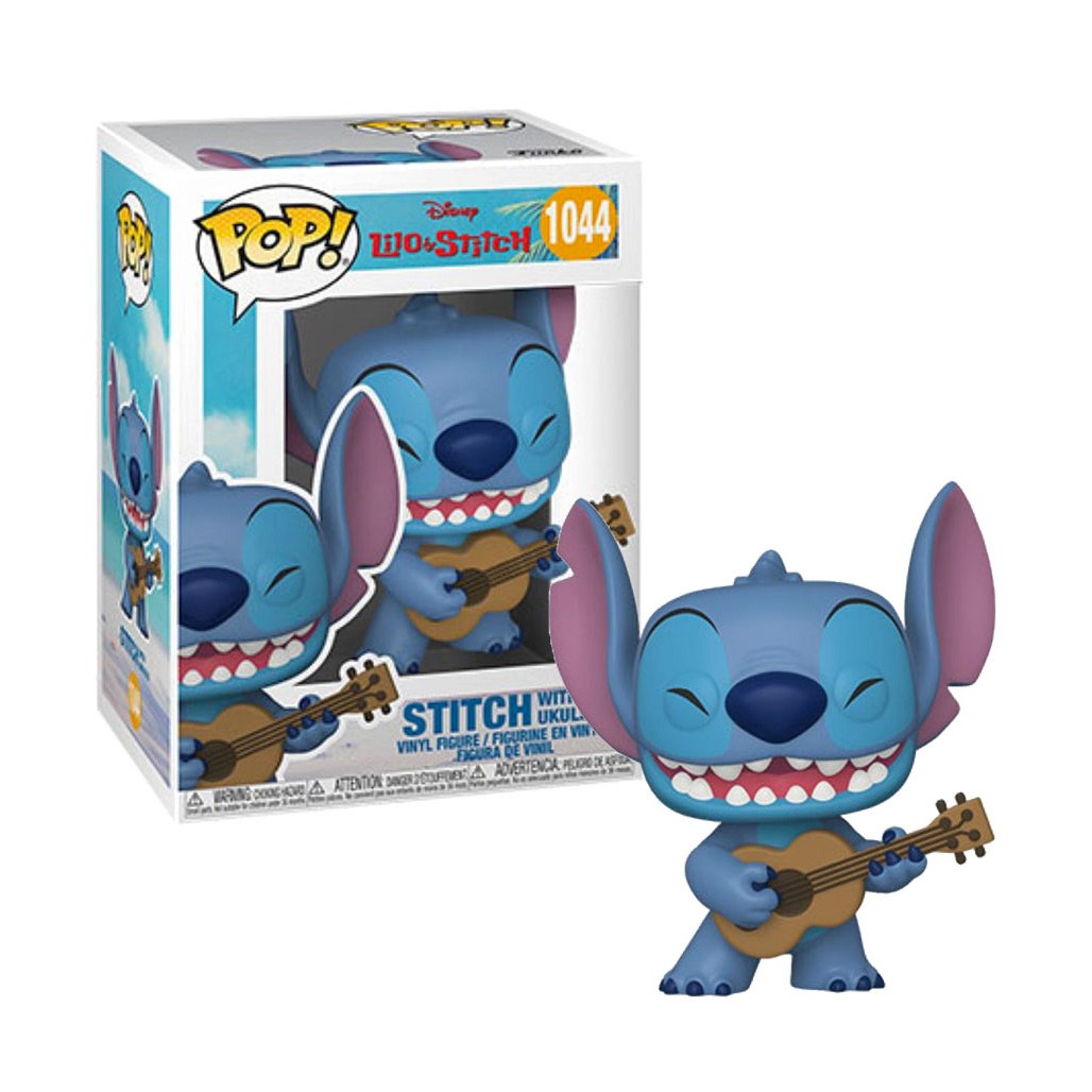 POP! DISNEY #1044 PVC LILO & STITCH STITCH W/UKULELE