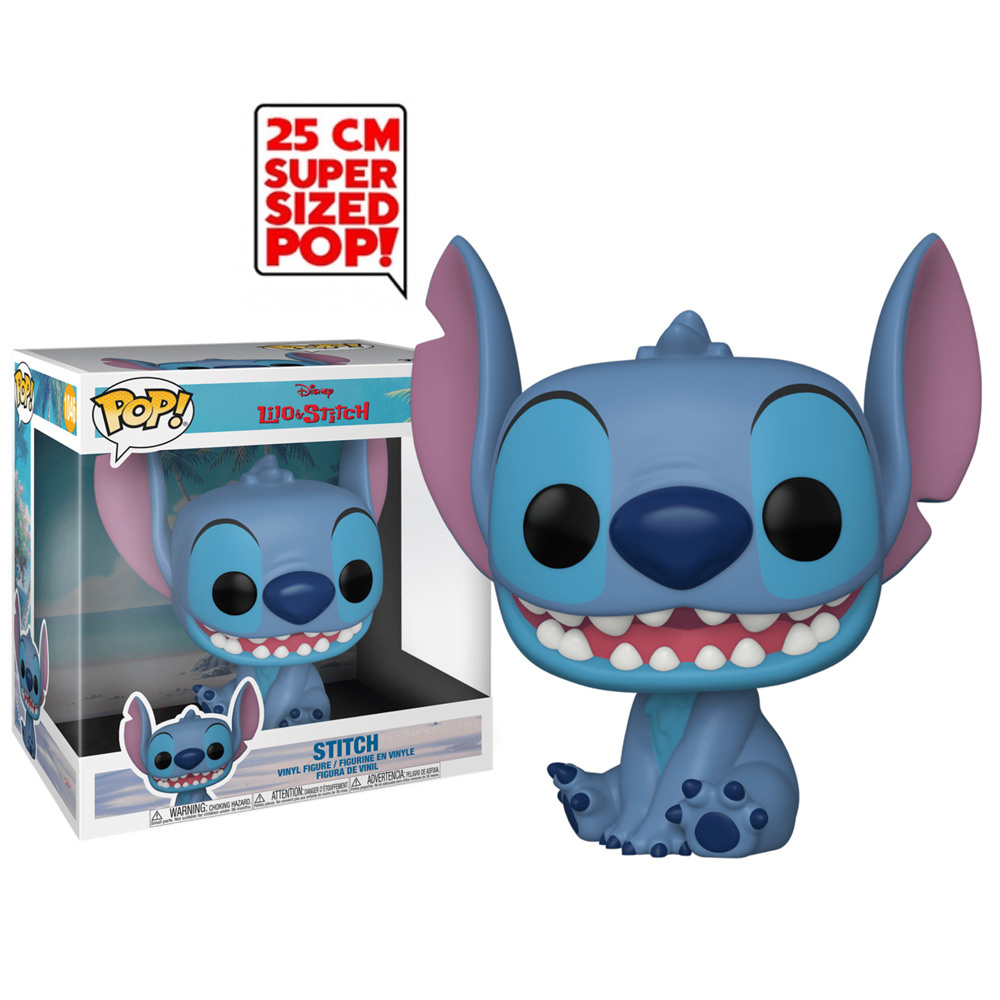 POP! DISNEY #1046 PVC LILO & STITCH STITCH SMILING SEATED 25CM