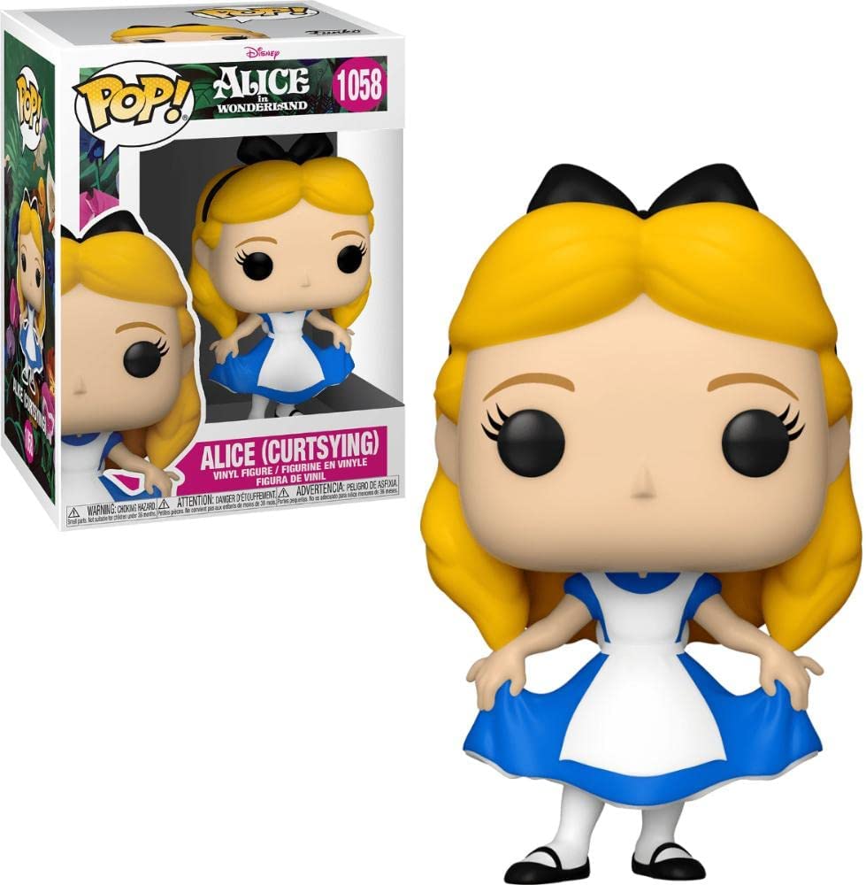 POP! DISNEY #1058 PVC ALICE IN WONDERLAND 70TH CURTSYING ALICE