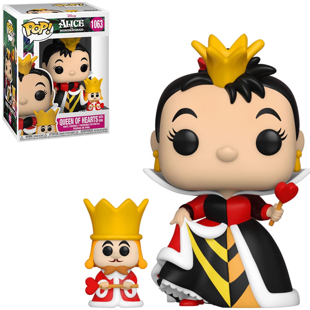 POP! DISNEY #1063 PVC ALICE IN WONDERLAND 70TH QUEEN OF HEARTS