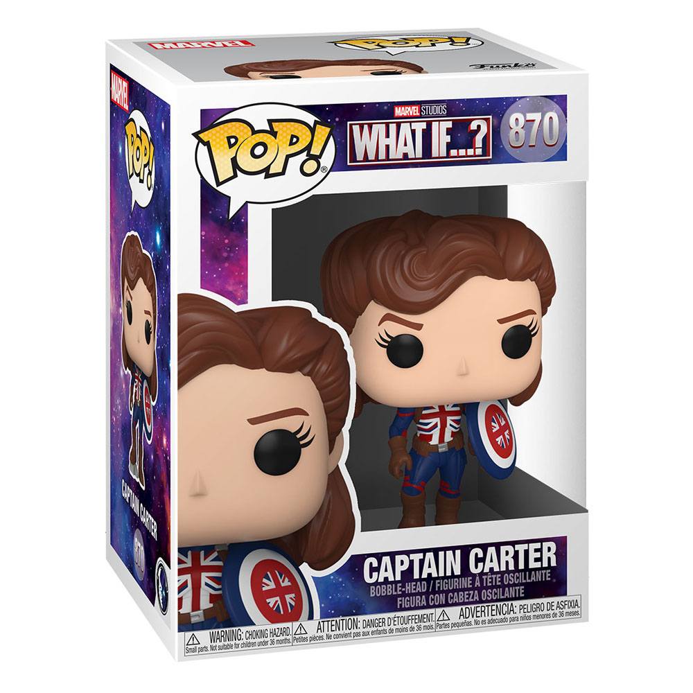 POP! MARVEL #870 PVC WHAT IF? CAPTAIN CARTER