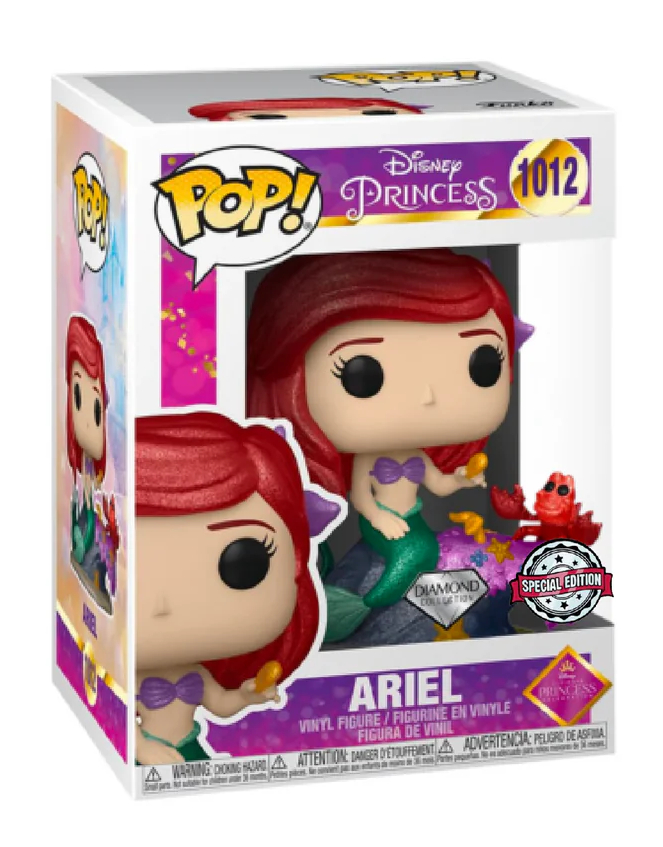 POP! DISNEY #1012 PVC PRINCESS ARIEL DIAMOND