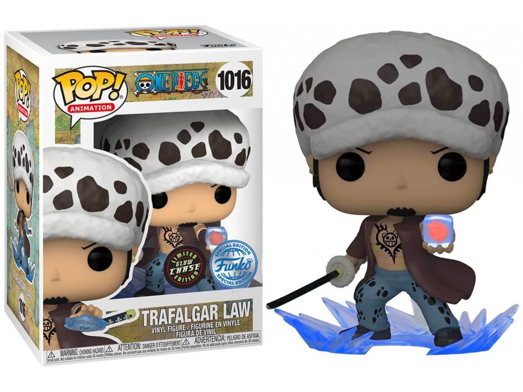 POP! ANIMATION #1016 PVC ONE PIECE TRAFALGAR LAW SE CHASE