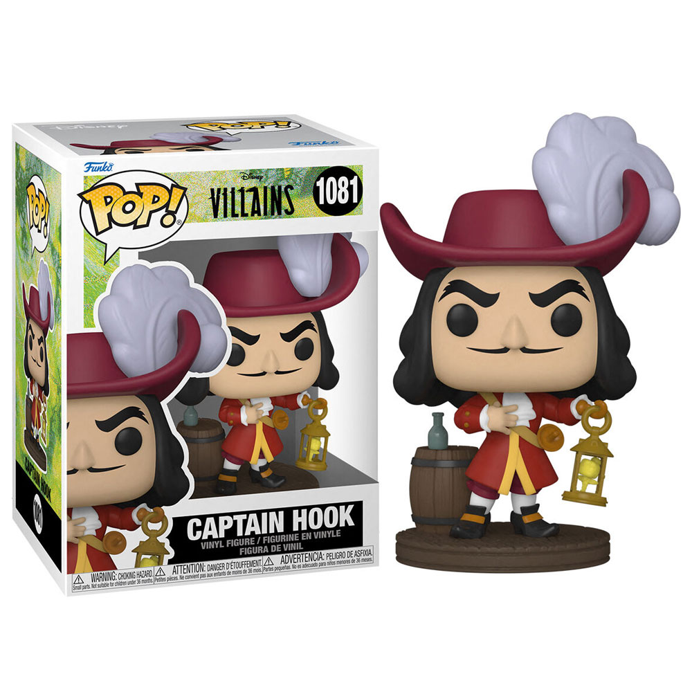 POP! DISNEY #1081 VILLAINS CAPTAIN HOOK