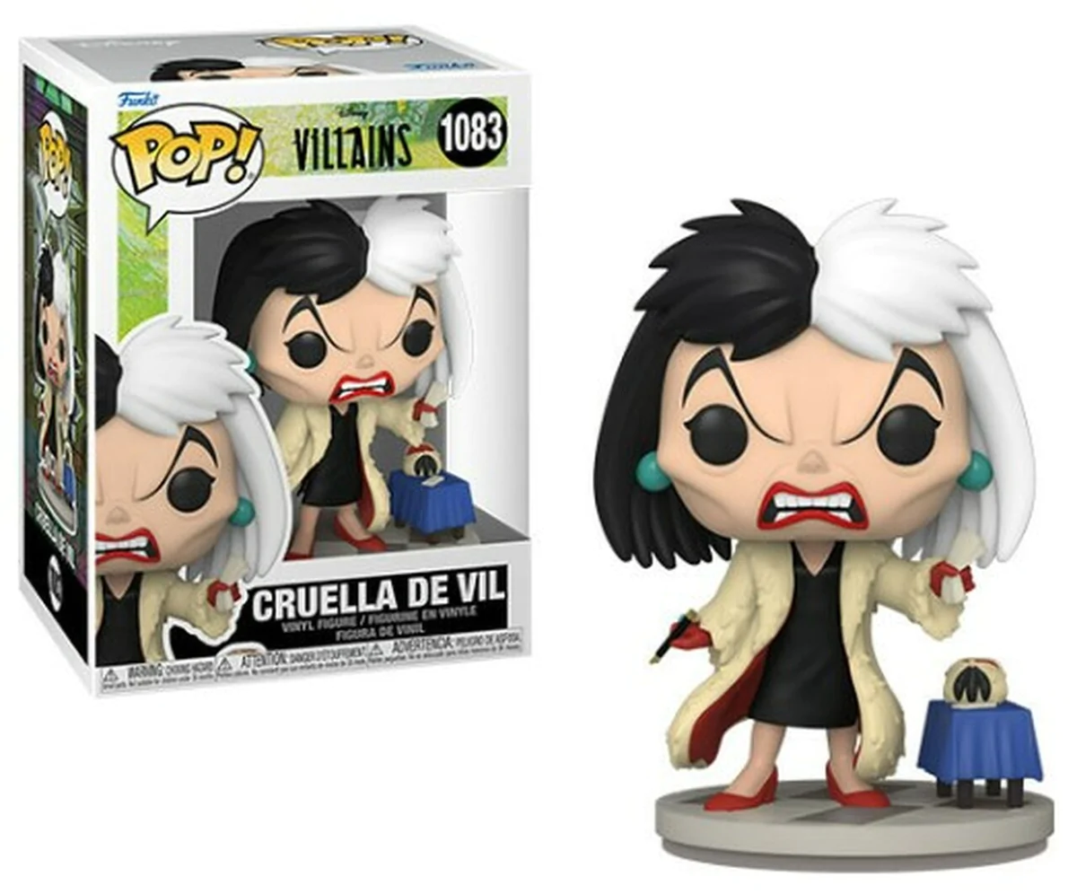 POP! DISNEY #1083 VILLAINS CRUELLA DE VIL