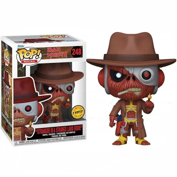 POP! ROCKS #248 PVC IRON MAIDEN SOMEWHERE IN TIME EDDIE CHASE
