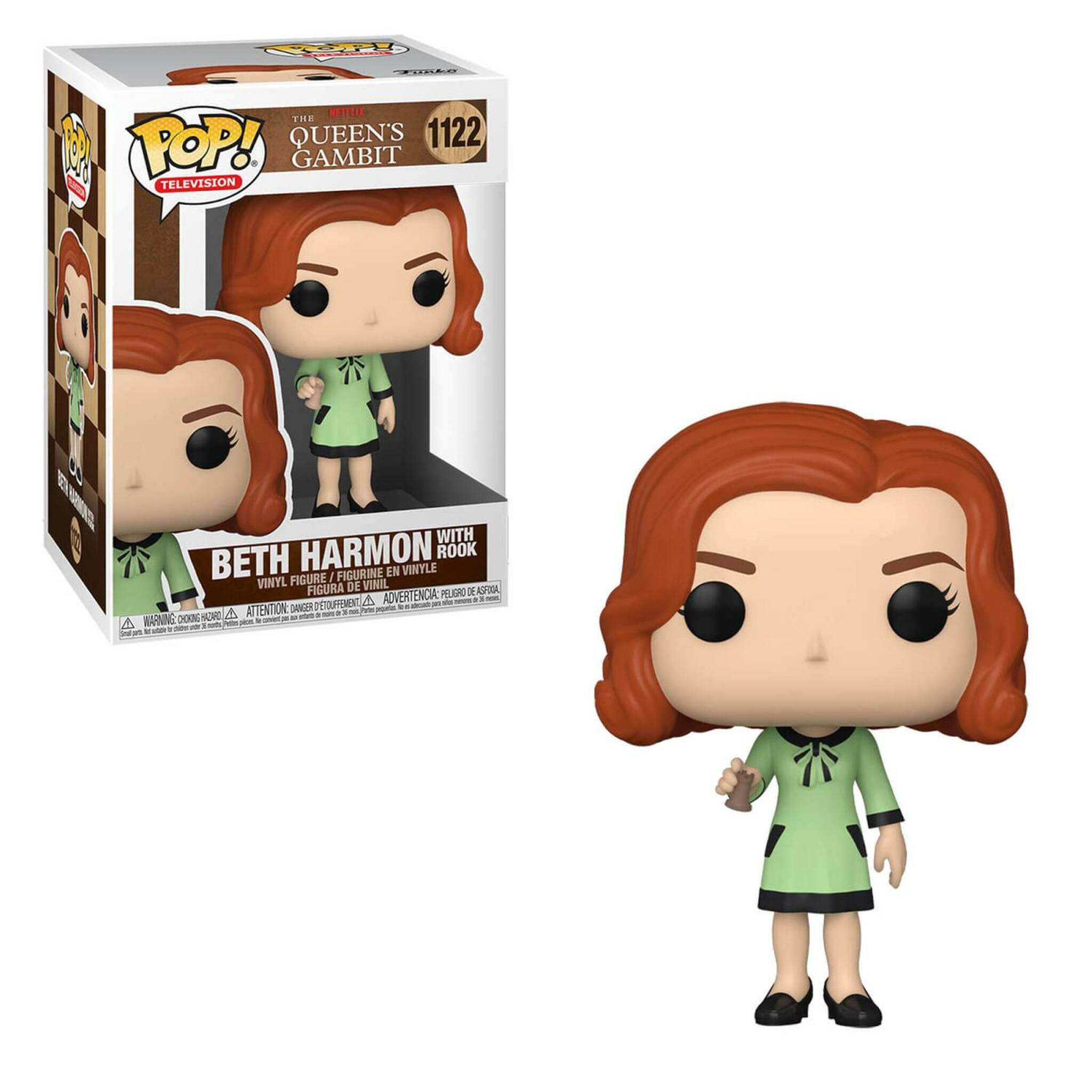 POP! TELEVISION #1122 PVC QUEEN'S GAMBIT BETH HARMON