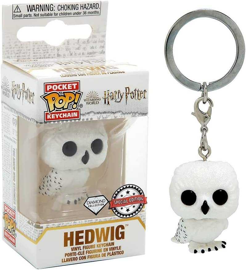 POCKET POP! KEYCHAIN HARRY POTTER HEDWIG DIAMOND