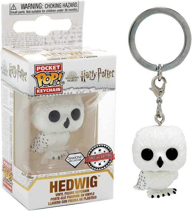 POCKET POP! KEYCHAIN HARRY POTTER HEDWIG DIAMOND