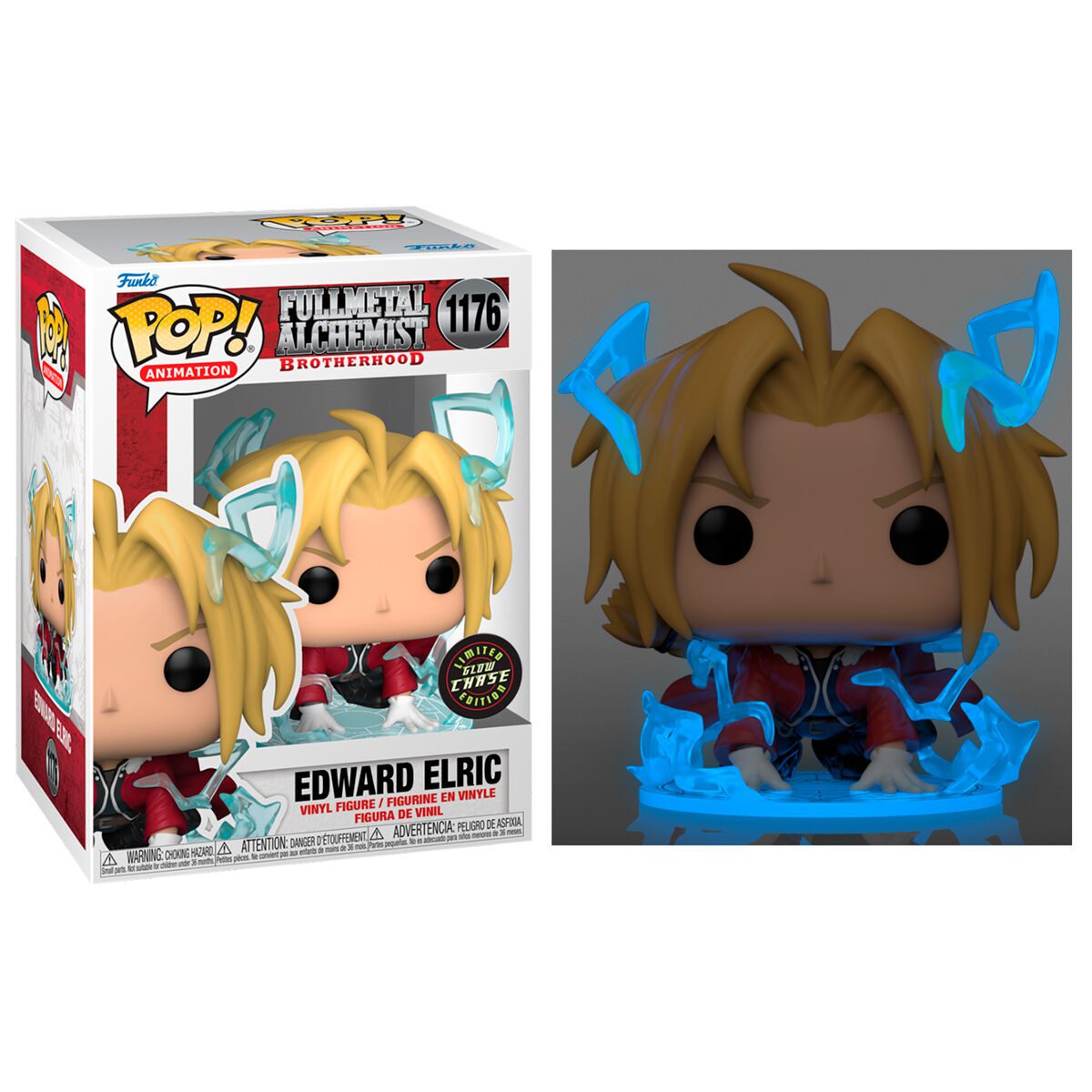 POP! ANIMATION #1176 PVC FULLMETAL ALCHEMIST BROTHEROOD EDWARD ELRIC CHASE