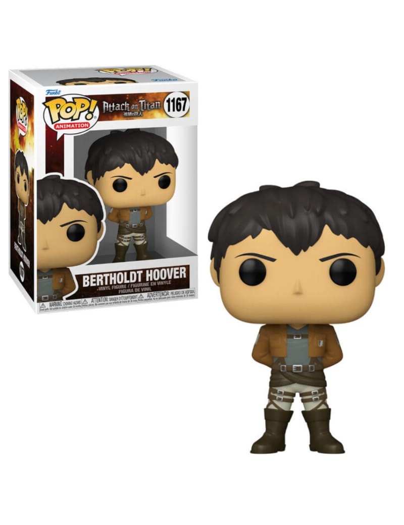 POP! ANIMATION #1167 PVC ATTACK ON TITAN BERTHOLDT HOOVER