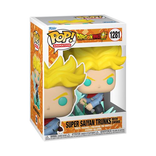 POP! ANIMATION #1281 DRAGONBALL Z PVC SUPER SAIYAN TRUNKS W/SWORD