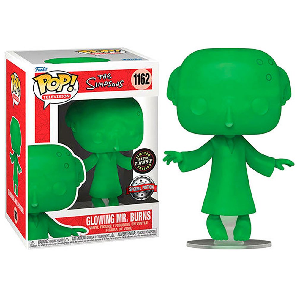 POP! TELEVISION #1162 PVC THE SIMPSONS GLOWING MR. BURNS CHASE