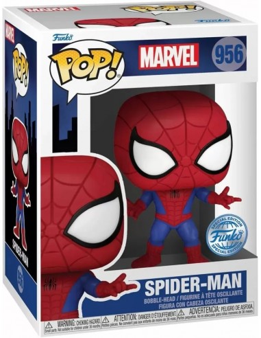 POP! MARVEL #956 PVC BOBBLE HEAD SPIDER-MAN