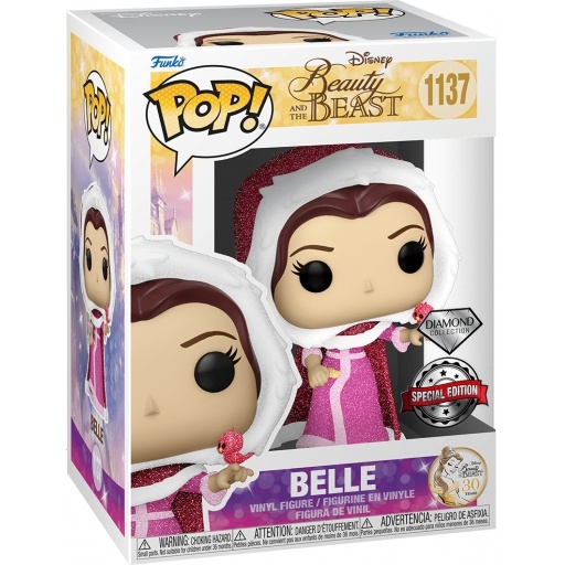 POP! DISNEY #1137 PVC BEAUTY AND THE BEAST WINTER BELLE DIAMOND