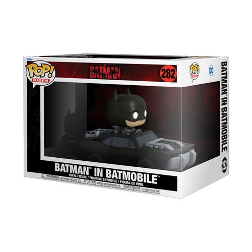 POP! RIDES #282 PVC THE BATMAN BATMAN IN BATMOBILE
