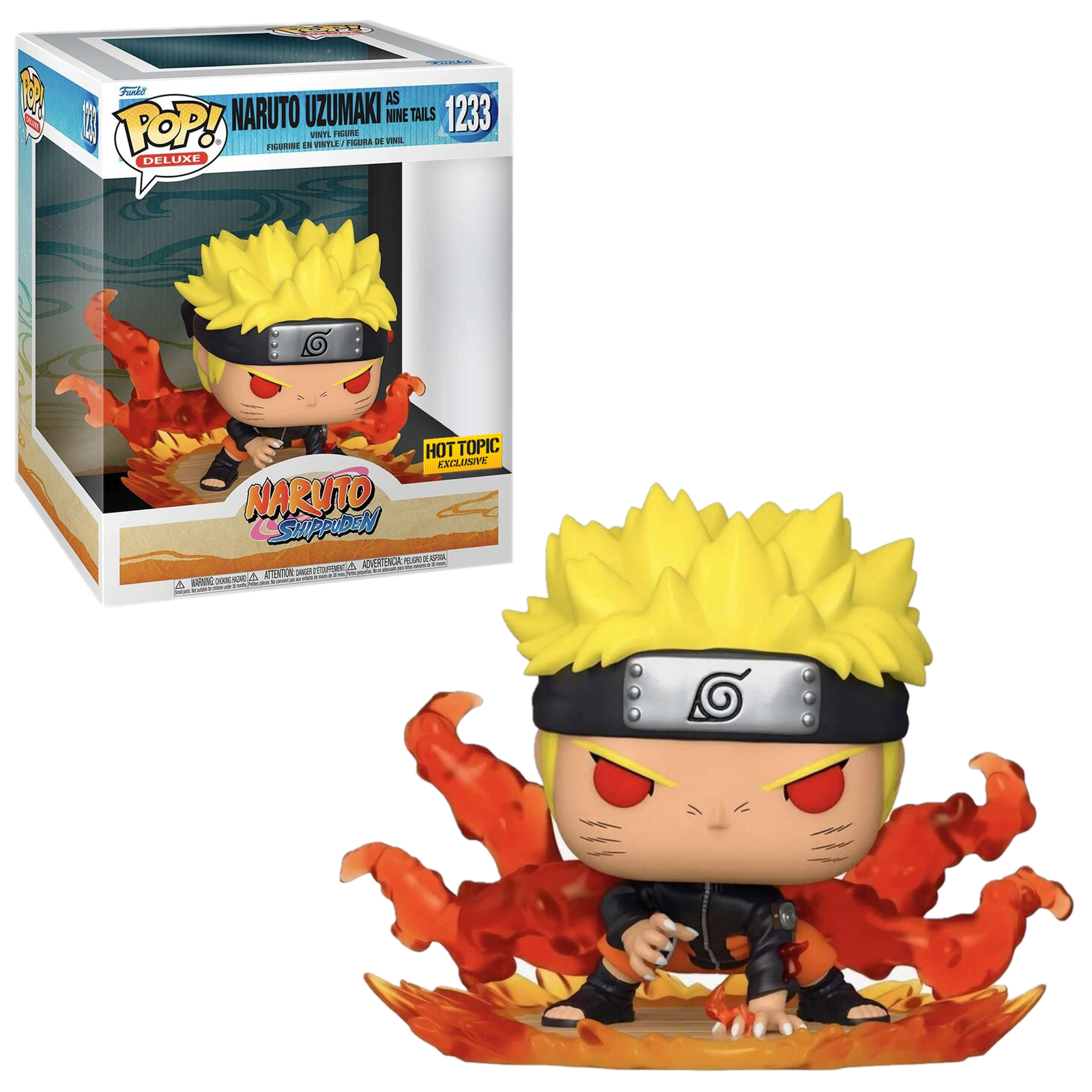 POP! DELUXE #1233 PVC NARUTO SHIPPUDEN AS NINE TALES