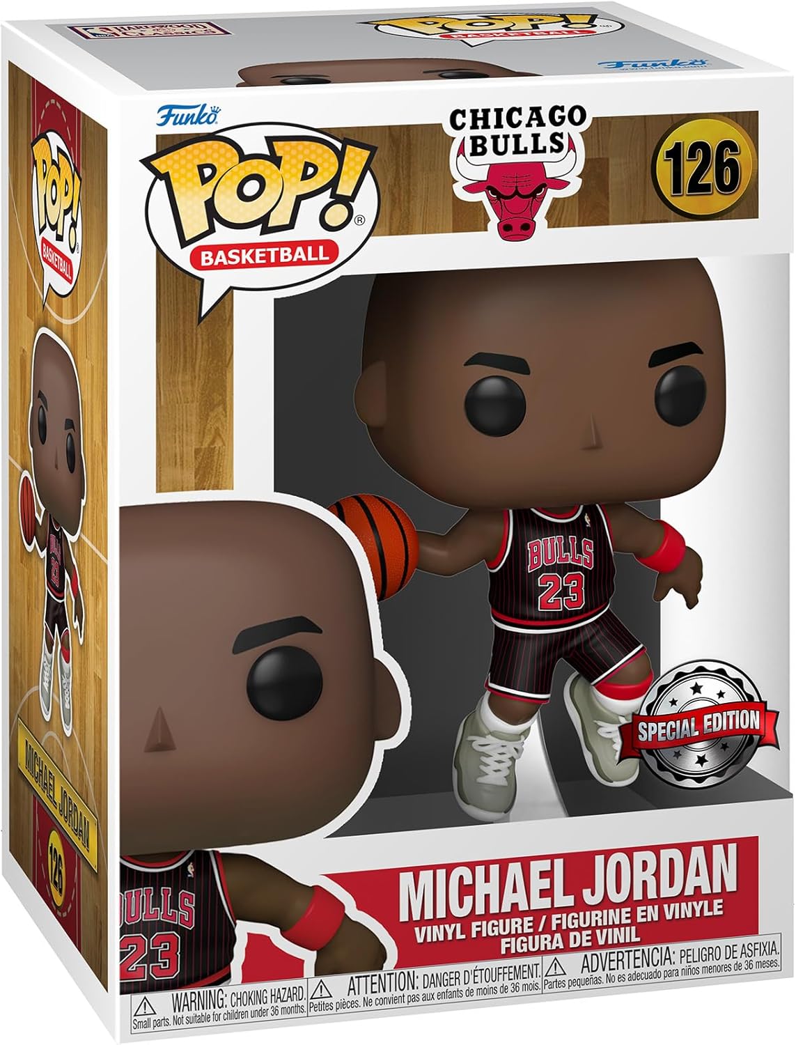 POP! BASKETBALL #126 NBA CHICAGO BULLS MICHAEL JORDAN