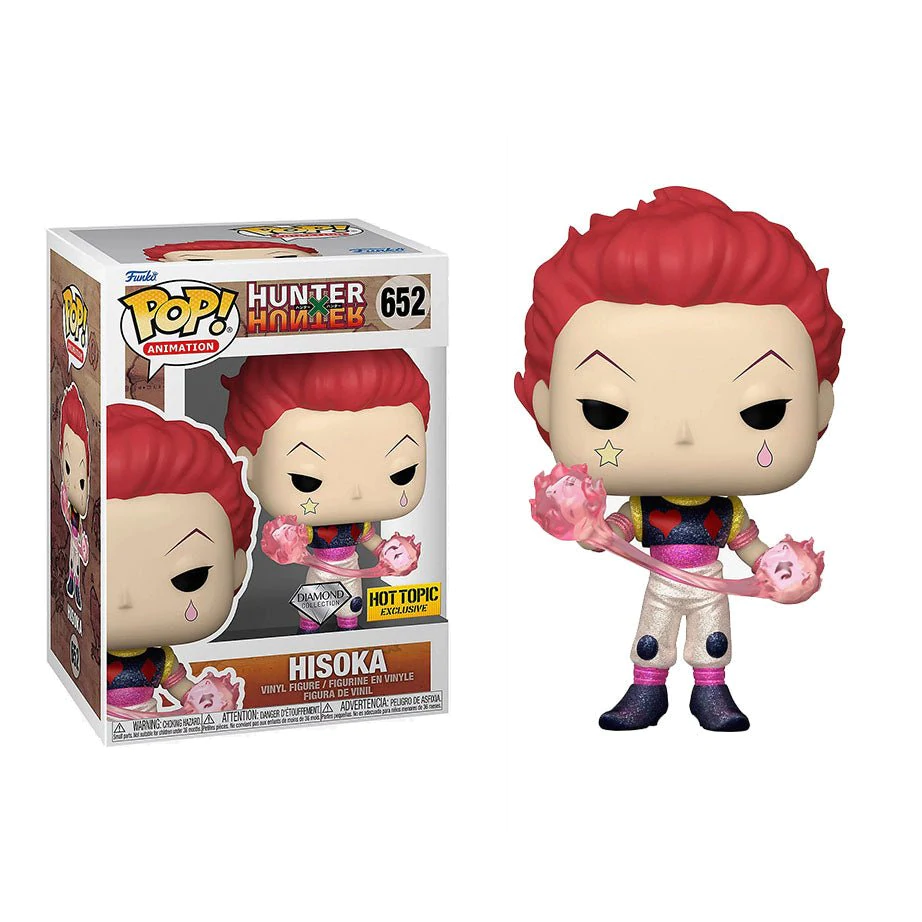 POP! ANIMATION #652 HUNTER X HUNTER PVC HISOKA DIAMOND