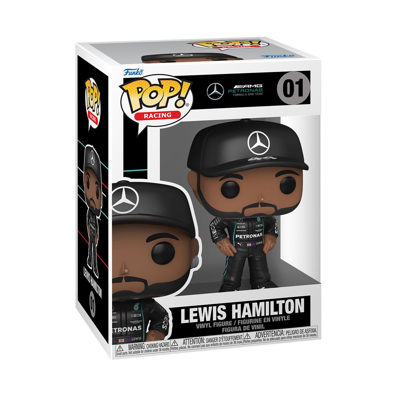 POP! RACING #001 PVC AMG PETRONAS LEWIS HAMILTON
