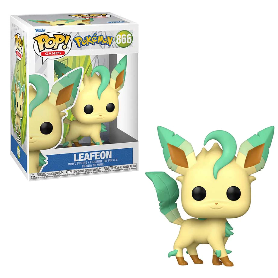POP! GAMES #866 PVC POKEMON LEAFEON