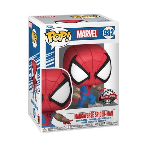POP! MARVEL #982 PVC BOBBLE HEAD MANGAVERSE SPIDER-MAN