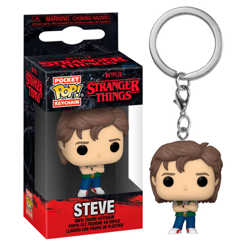 POCKET POP! KEYCHAIN STRANGER THINGS STEVE 4TH