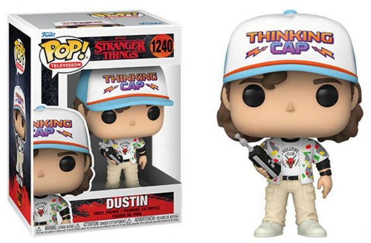POP! TELEVISION #1240 PVC STRANGER THINGS DUSTIN 4TH