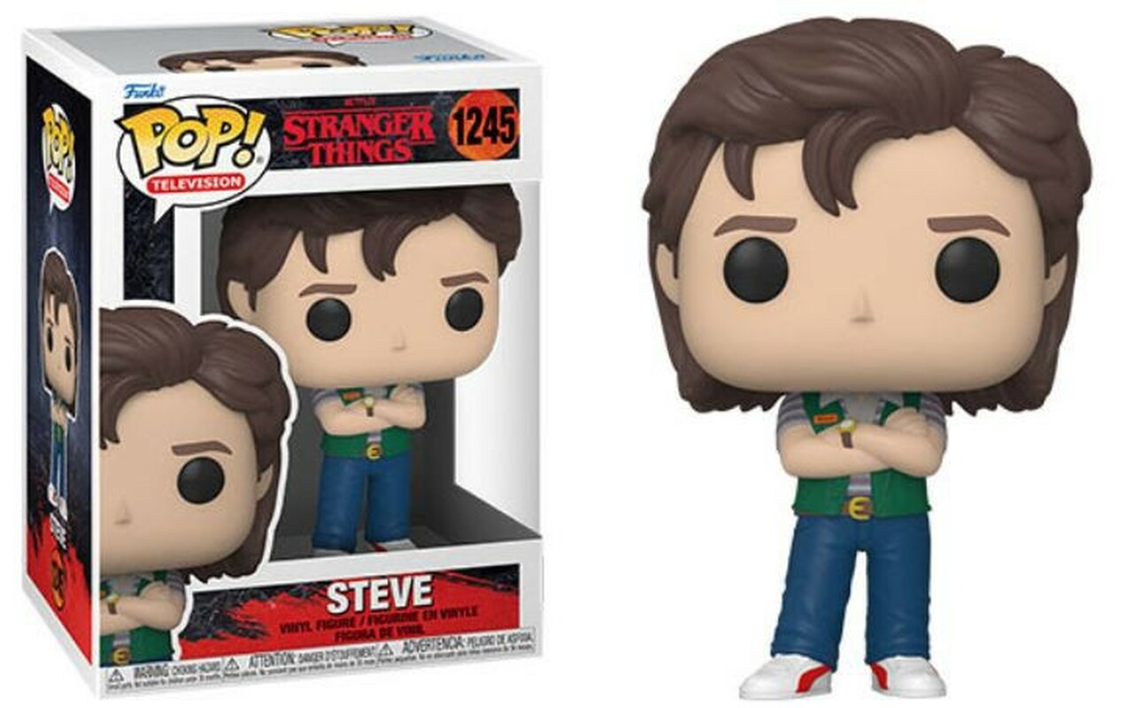 POP! TELEVISION #1245 PVC STRANGER THINGS STEVE 4TH
