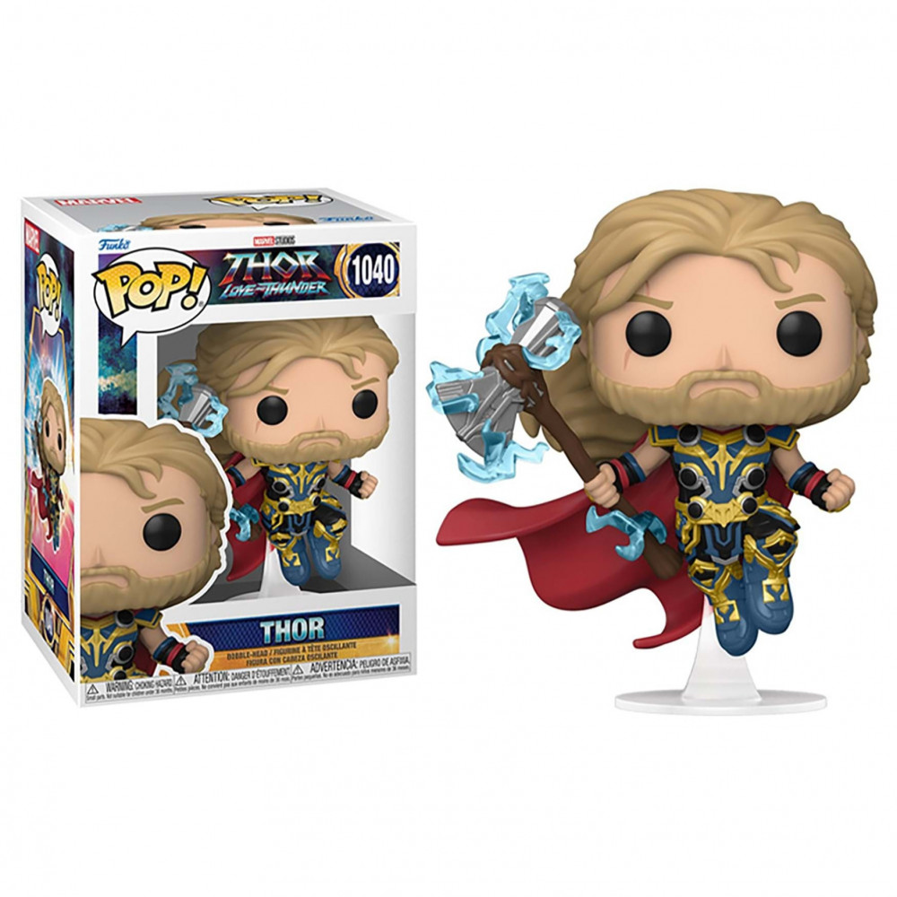 POP! MARVEL #1040 PVC BOBBLE HEAD LOVE & THUNDER THOR
